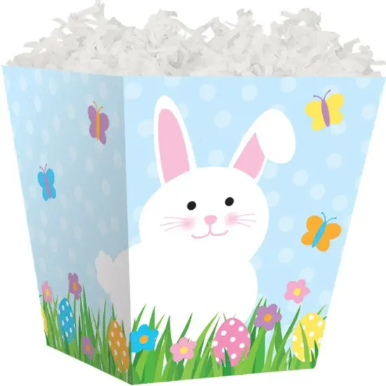 Pack/6: Happy Easter Sweet Treat Boxes - 4 x 4 x 4-1/2" {1}
