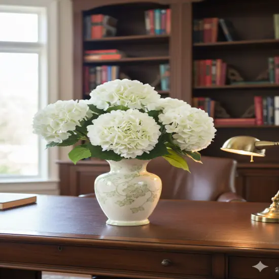 17.75" Pink Hydrangea Stem 8" Bloom for Home & Event D&eacute;cor {3}