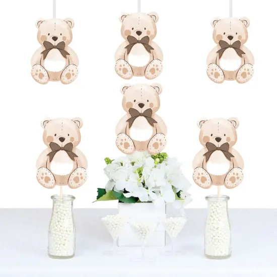 Big Dot of Happiness We Can Bearly Wait - Decorations DIY Teddy Bear Baby Shower Essentials - Set of 20 {3}