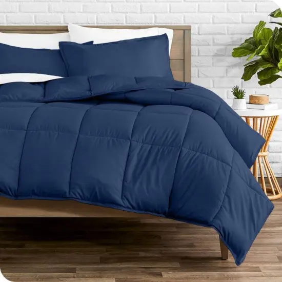 Soft Lightweight Goose Down Alternative Comforter Bedding Set with Wrinkle Resistant Breathable {2}