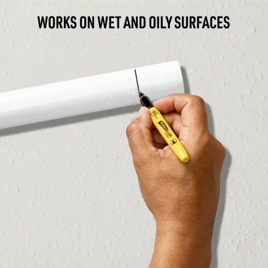 Avery UltraDuty Marks A Lot Permanent Markers, Bullet Tip, Water Resistant, Industrial Grade Ink, 12 Black Markers (29840) {2}