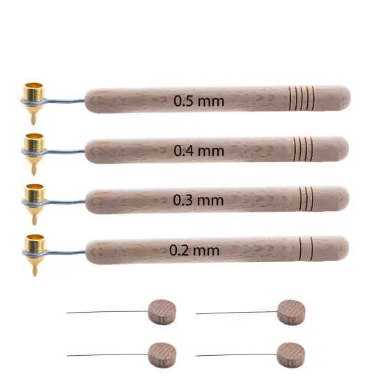 4 Kistka Pens, 12 Dyes, 4 Beeswax, 4 Stands, 4 Wires, 4 Candles, 2 Instructions Pysanky Ukrainian Easter Egg Decorating Kit 34 Pcs Craft DIY Set {4}