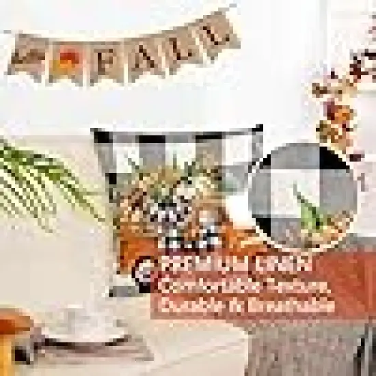 Thanksgiving Pillow Covers {5}