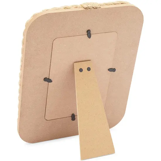 Okuna Outpost Jute Rope Picture Frame, Nautical Home Décor (11 x 5 Inch Frame) Brown {5}