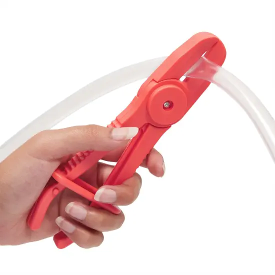 3-Pack Hose Pinch Off Pliers - Fuel Line Clamp Tool for Automotive Brake, Radiator and Coolant (Red, 3 Sizes) {7}