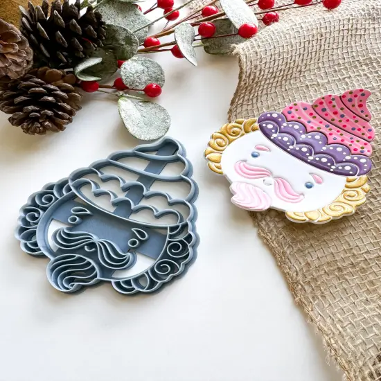 CUPCAKE NUTCRACKER DISH | CHRISTMAS | TRINKET DISH | CLAY CUTTER {2}