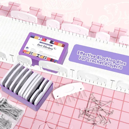 20Pcs Knit Blockers Combs Pins {5}