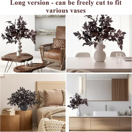 Artificial Cimicifuga Leaf Fall Spray {3}