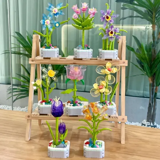 Narcissus Building Brick Potted Flower F07M9-10(103)-I4 {4}