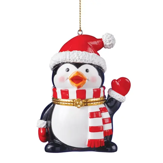 Collections Etc Hand-Painted Joyful Animals Trinket Ornament {2}