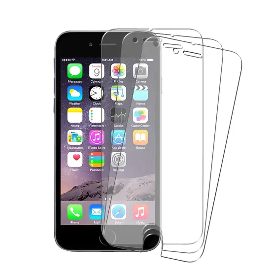 Insten 3 x Clear Screen Protector LCD Guard Shield for iPhone 6S Plus / 6 Plus 5.5" 5.5 inches Silver {5}