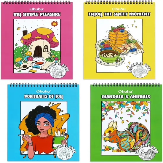 Double-Sided Bleedproof Coloring Book {1}