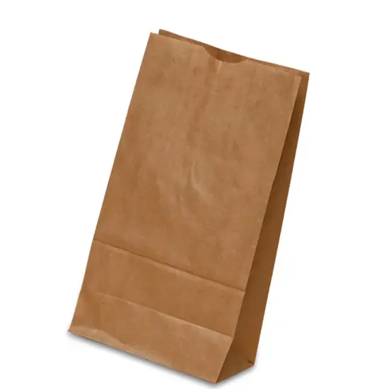 Kraft Grocery Bags 3 1/2'' x 2'' x 6 1/2'' {3}