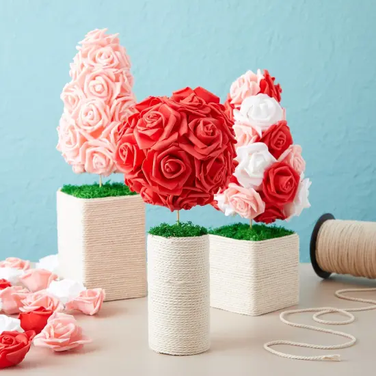 6-Pack Assorted Foam Geometric Shapes, Sizes Ranging From 2.5 to 5.9 in for Arts and Crafts Projects, DIY, Modeling, Home Decor, School Projects, Solid Polystyrene White {2}