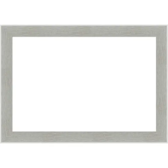 Glam Linen Grey Framed Dry Erase Magnetic Board {1}