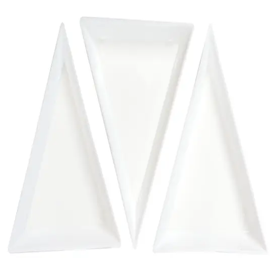CousinDIY Triangle Bead Tray 3/Pkg {6}