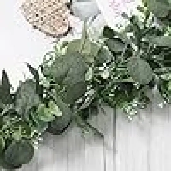 Garland Wreath Vines for Farmhouse Baby {2}