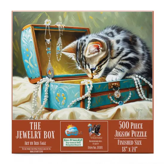Sunsout The Jewelry Box 500 pc Jigsaw Puzzle 28101 {4}