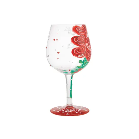 Enesco Lolita Valentine'sBouquet Wine Glass {5}