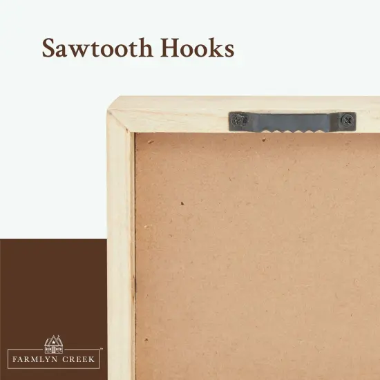 Wooden Family Sign 17" x 6", Rustic Hanging Farmhouse Wall Decor for Home Brown {4}