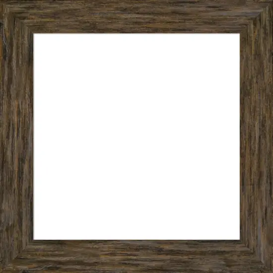 Fencepost Framed Dry Erase Magnetic Board Brown {1}