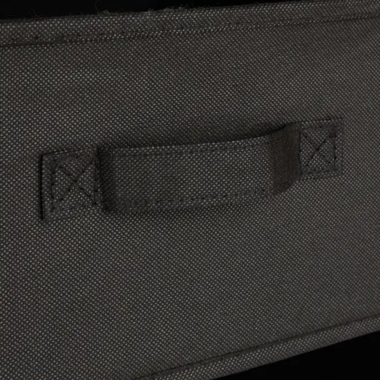 4-Tier Tall Closet Dresser with Drawers - Clothes Organizer and Small Fabric Storage for Bedroom (Black) {7}