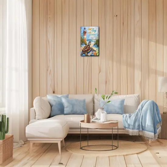 Summer Sea Turtle Wall Decor 08x12 inches {4}