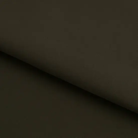 Double Sided Brushed Recycled Polyester Spandex Olive Green {1}