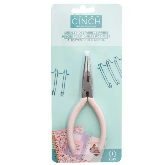 We R Cinch Needle Nose Wire Clippers-Pink {1}
