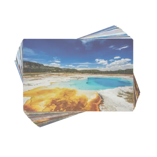 40 Pack Postcards of National Park Scenery - 6x4 Inches, US Postcards for Mailing, Travel Souvenir Cards, Retro Scenic Views, Blank Back for Writing Messages Multicolor {5}