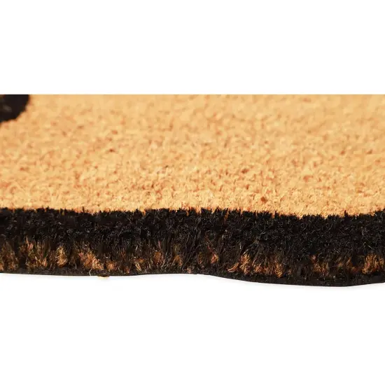 Juvale Nautical Anchor Welcome Mat for Front Door or Coastal Door Mat Outside Entrance, Durable, Easy to Maintain and Decorative Natural Coir Doormat Beach and Boat Decor (30 x 17 in) Brown {6}