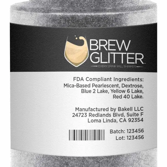 Silver Edible Glitter Spray Pump | Brew Glitter&reg; {6}