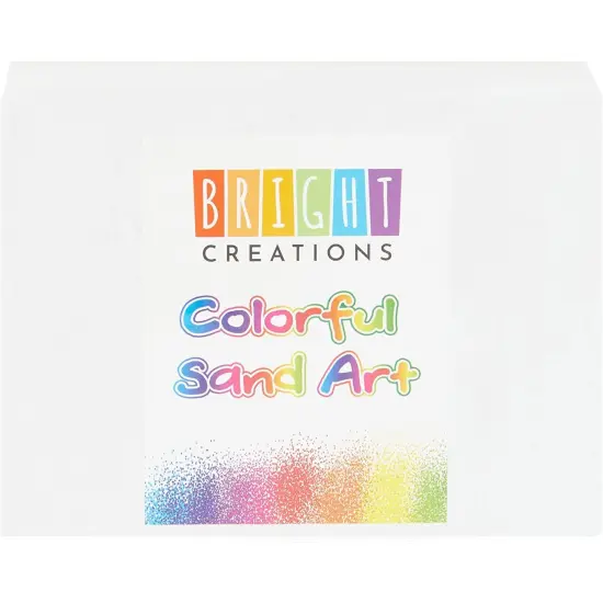 Bright Creations Colored Sand Bottles, Rainbow Colors (0.33 lb, 10 Pack) Multicolor {5}