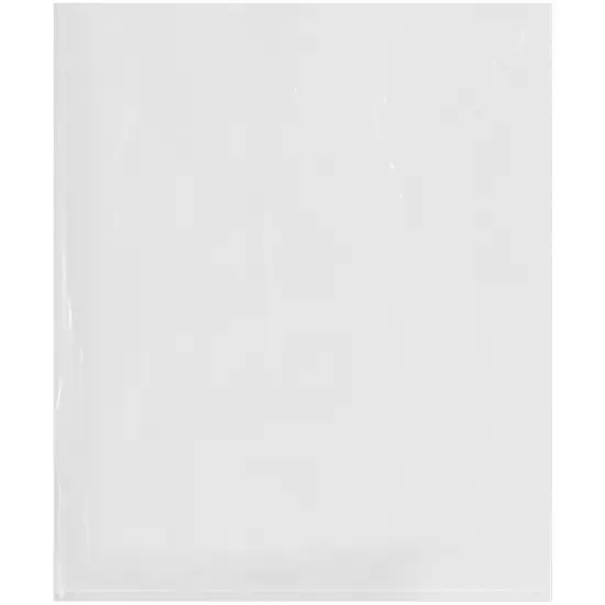 Plymor 10" x 12", 1.5 Mil Flat Open Clear Plastic Poly Bags {1}