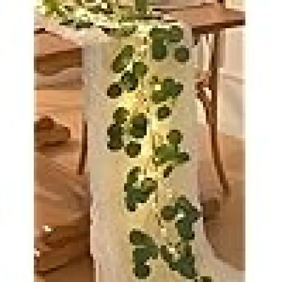 Artificial Christmas Greenery Cedar Tree Garland {6}