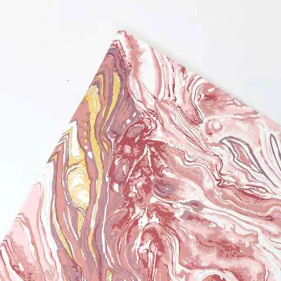 Handmade Cotton Recycled Gift Wrapping Sheet &ndash; Set of 5 {3}