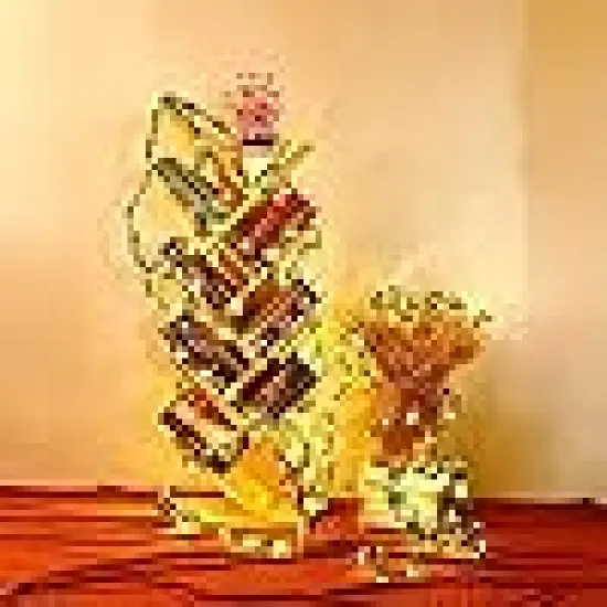 USB Plug in Warm White Tiny Leaf Green Garland {2}