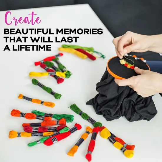 Embroidery Thread | Rainbow Themed Floss {4}