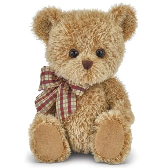 Bearington Baby Shaggy The Brown Teddy Bear Plush, 11 Inch Bear Stuffed Animal, For Ages 3-14 {1}