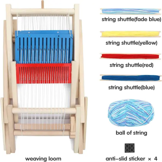 Wooden Multi-Craft Weaving Loom DIY Hand-Knitting {1}