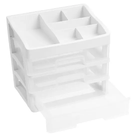 We R 3-Drawer Plastic Storage-11"X8"X12.5" Case {3}
