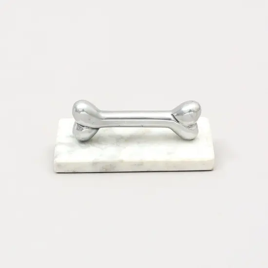 Marble & Shiny Polish Stocking Holder - Dog bone Design {5}