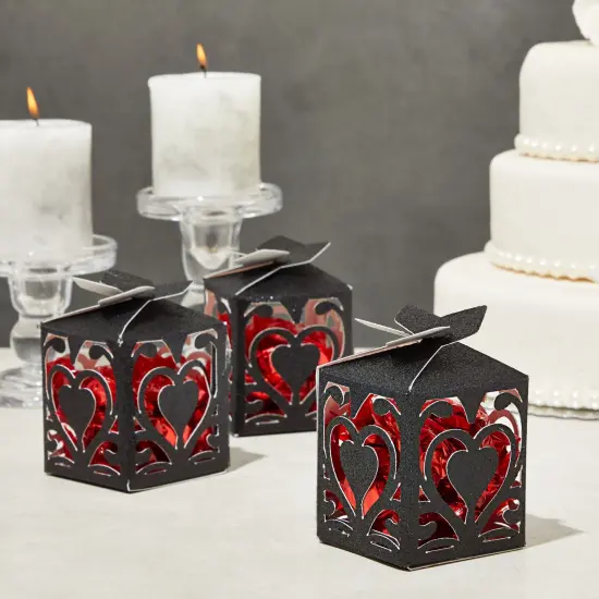 24 Sheets Black Glitter Cardstock Paper 8.5 x 11 for Scrapbooking, DIY Projects, Arts and Crafts (280gsm) {3}