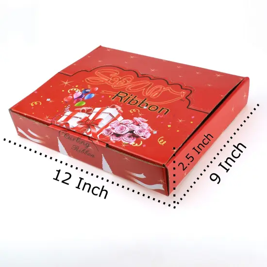 Star 3/16" and 3/8" Holographic Sparkles Curling Ribbon in 12 Colors | 24 Spools in Products Display Quickly | Sparkly Ribbon Great for Gift Wrap and Balloon String {2}