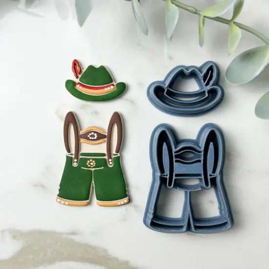 Lederhosen & Hat | Oktoberfest | Clay Cutters {2}