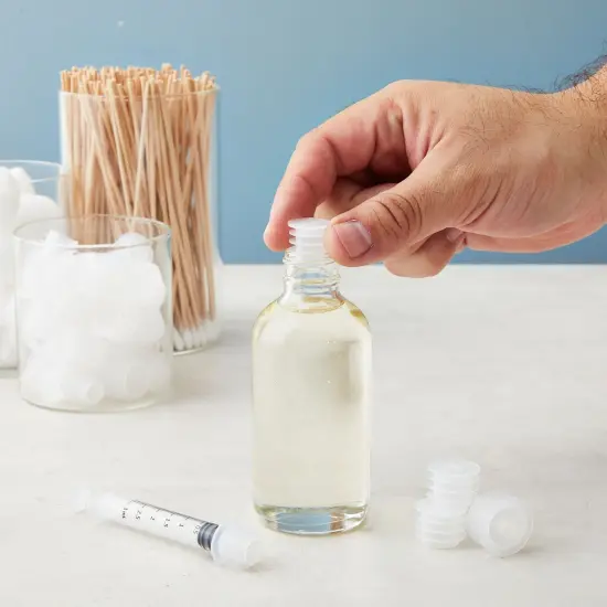 45 Pack Press In Medicine Bottle Adapter for Syringe, 3 Sized Medical Dosing Adaptor for Oral Dispensers, Liquid Medication {2}