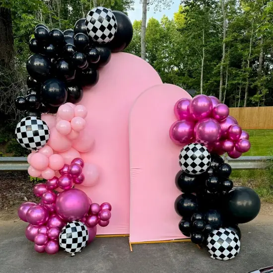 Chrome Hot Pink Balloons (Chrome Fuchsia Pink) {5}