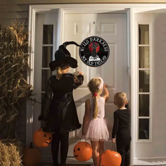 Black Cat Halloween Decoration {2}