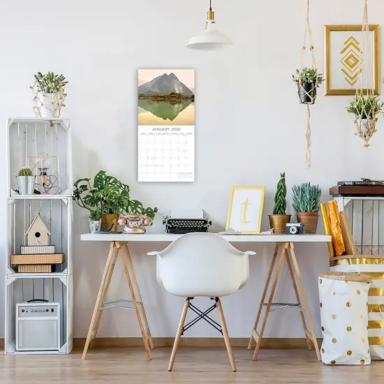 The Gifted Stationary 2026 Square Wall Calendar, Vietnam, 16-Month Passport Collection Theme Hanging Calendar with 180 Reminder Stickers, Month Planner for Home, or Creative Spaces, 12x12 In Multicolor {2}