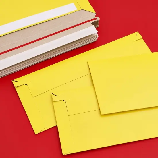 Tear-Strip Yellow Envelopes (48 Pack) {3}